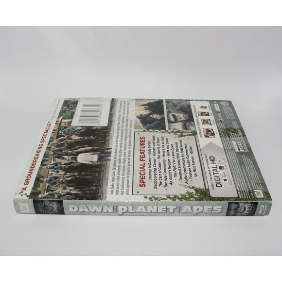 Rise of the Planet of the Apes, Dawn of the Planet of the Apes Lot of 2(Blu-ray) - Picture 15 of 16